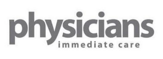 PHYSICIANS IMMEDIATE CARE logo