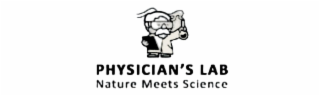 PHYSICIAN'S LAB NATURE MEETS SCIENCE logo