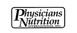 PHYSICIANS NUTRITION INTERNATIONAL, INC. logo