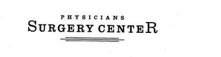 PHYSICIANS SURGERY CENTER logo