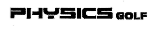 PHYSICS GOLF logo