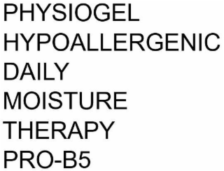PHYSIOGEL HYPOALLERGENIC DAILY MOISTURE THERAPY PRO-B5 logo