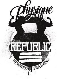 PHYSIQUE REPUBLIC PERSONAL TRAINING logo