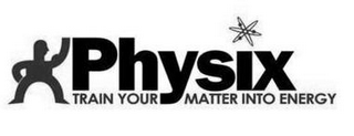 PHYSIX TRAIN YOUR MATTER INTO ENERGY logo
