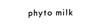 PHYTO MILK logo