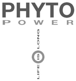 PHYTO POWER LIFE IS LONG logo