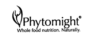 PHYTOMIGHT WHOLE FOOD NUTRITION. NATURALLY. logo