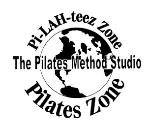 PI-LAH-TEEZ ZONE THE PILATES METHOD STUDIO PILATES ZONE logo