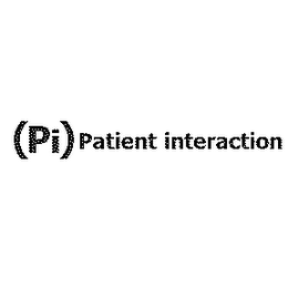 (PI) PATIENT INTERACTION logo