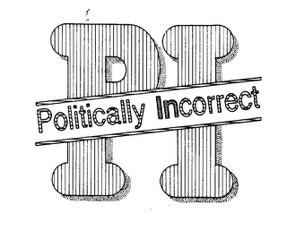 PI POLITICALLY INCORRECT logo