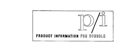 P/I PRODUCT INFORMATION FOR SCHOOLS logo