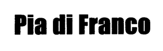 PIA DI FRANCO logo