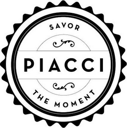 PIACCI SAVOR THE MOMENT logo