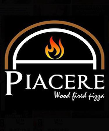 PIACERE WOOD FIRED PIZZA logo