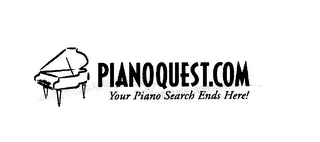 PIANOQUEST.COM YOUR PIANO SEARCH ENDS HERE! logo