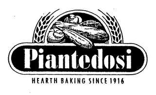 PIANTEDOSI HEARTH BAKING SINCE 1916 logo