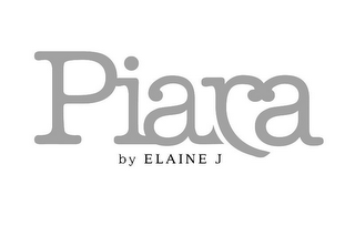 PIARA BY ELAINE J logo
