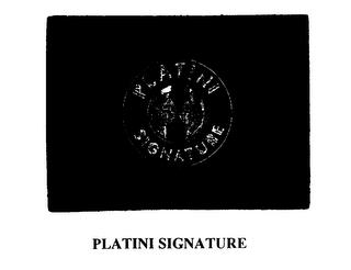 PIATINI SIGNATURE logo