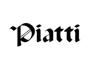 PIATTI logo