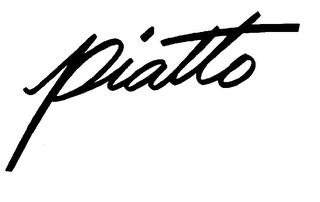 PIATTO logo