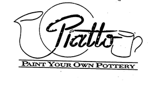 PIATTO PAINT YOUR OWN POTTERY logo