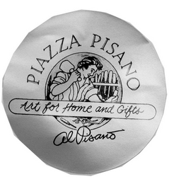 PIAZZA PISANO ART FOR HOME AND GIFTS AL PISANO logo