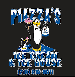 PIAZZA'S ICE CREAM & ICE HOUSE (718) 818-8811 logo