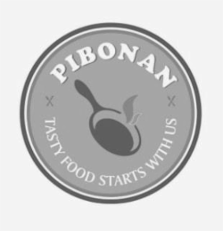 PIBONAN TASTY FOOD STARTS WITH US logo