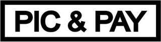 PIC & PAY logo