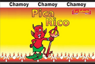 PICA RICO CHAMOY LA SABROZA logo