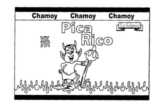 PICA RICO CHAMOY VK LA SABROZA logo