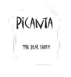 PICANTA THE REAL STUFF logo
