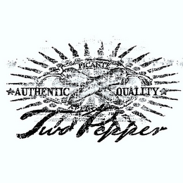 PICANTE AUTHENTIC QUALITY TWO PEPPER