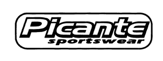 PICANTE SPORTSWEAR logo