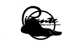 PICANTE THE HOTTEST FOOD IN TOWN! logo
