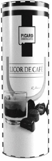 PICARD CHOCOLATES LICOR DE CAFÉ logo