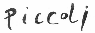 PICCOLI logo