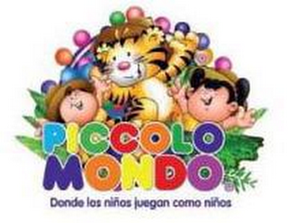 PICCOLO MONDO DONDE LOS NINOS JUEGAN COMO NINOS