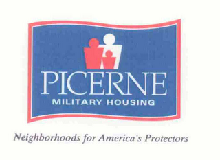 PICERNE MILITARY HOUSING NEIGHBORHOODS FOR AMERICA'S PROTECTORS logo