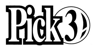 PICK 3 logo