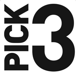 PICK 3 logo