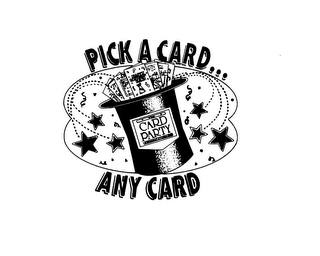 PICK A CARD...ANY CARD THE CARD PARTY EXCLUSIVELY AT GIANT EAGLE HAPPY BIRTHDAY DAD! logo