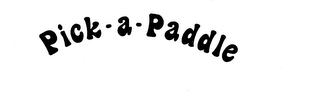 PICK-A-PADDLE logo