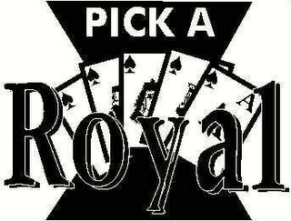 PICK A ROYAL logo