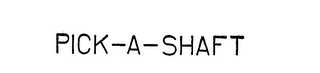 PICK-A-SHAFT logo