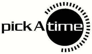 PICK A TIME logo