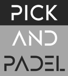 PICK AND PADEL logo