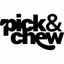 PICK & CHEW logo