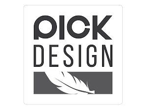 PICK DESIGN logo