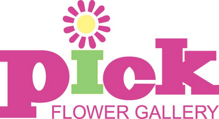 PICK FLOWER GALLERY logo